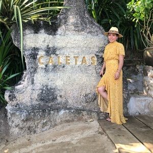 Floral two piece dress